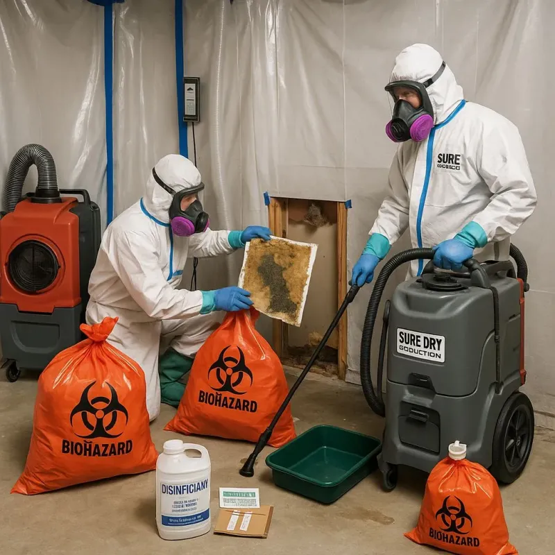 Contaminated Water Handling Protocols process in Archbold, OH